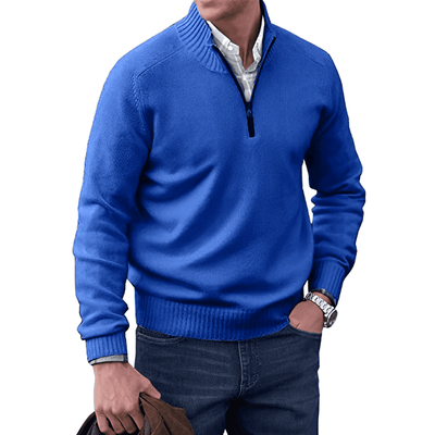 Noah | Eleganter Pullover mit Reißverschluss